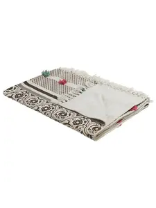 Пуховое одеяло Beliani Kuschel CHINSURAH, цвет braun/grün/beige