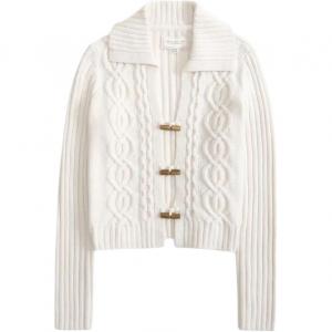 Коллекция трикотажной одежды для женщин, посвященная весеннему фестивалю в год Лошади Abercrombie＆Fitch, экрю