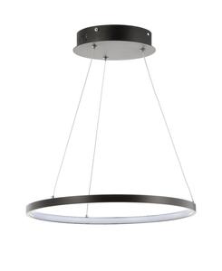 Металлическая люстра Bradley Round со встроенными светодиодами Jonathan Y, черный