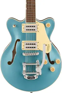Гитара Gretsch G2655T Streamliner Center Block Jr. с двойным вырезом, системой Bigsby, грифом из лавра, арктический синий