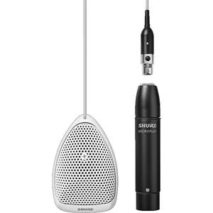 Микрофон граничного слоя Shure MX391 Microflex Omnidirectional Boundary MX391W-A/O