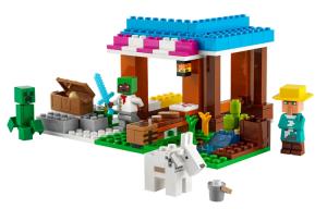 Конструктор Overworld Minecraft, набор для строительства пекарни, 154 детали LEGO