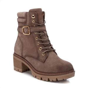 Женские замшевые ботильоны Carmela темно-серого цвета Xti