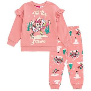Комплект из флисовой толстовки и брюк Disney Imagikids, Baby Pink Minnie Mouse