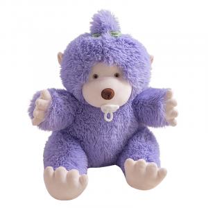 Плюшевая кукла Milk Melting Monkey, высота 35см/50см Barbne, фиолетовый