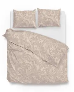 Комплект постельного белья ZO!Home Paisley di Lino Dbo 240 Sandy Beige: 1 пододеяльник 240x220 + 2 наволочки 80x80 Sandy-Beige natural Zo!Home