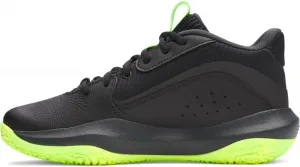 Баскетбольные кроссовки Under Armour для детей школьного возраста Lockdown 7, черный/металлик черный