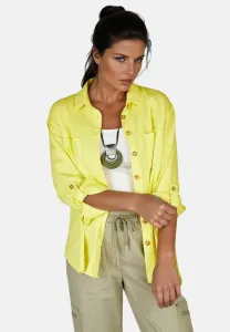 Блузка на пуговицах Navigazione, Gelb