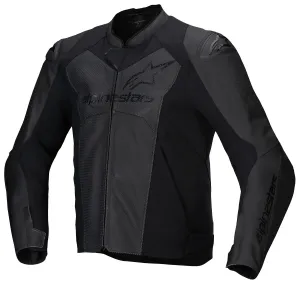Кожаная куртка Faster V3 Airflow Alpinestars, черный