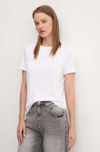 Хлопковая футболка BRANDY Desigual, белый