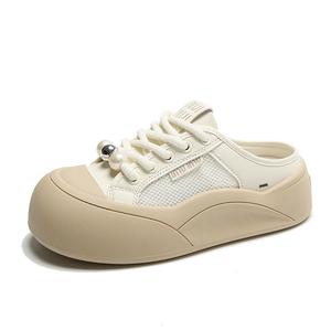 King Jinmai Дышащие женские кэжуал кеды низкие хаки, цвет Khaki