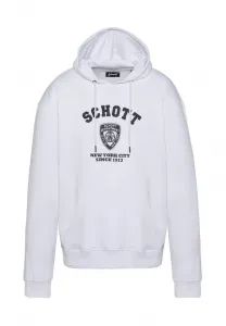 Толстовка с капюшоном Schott, Blanc