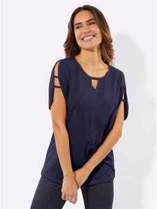 Повседневная рубашка темно-синего цвета Sieh an!