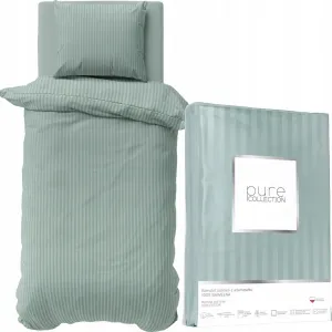 Постельное белье из сатина | 140x200 см | Хлопок | Мятный Deco4Home