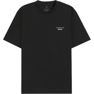 Футболка Boss X Porsche из мерсеризованного хлопка HUGO BOSS, черный