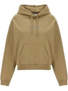 VETEMENTS худи с логотипом, коричневый