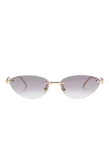 Солнцезащитные очки Clash Cartier Eyewear, золотой
