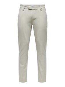 Облегающие брюки-чинос Only & Sons ONSBrad, светло-серый