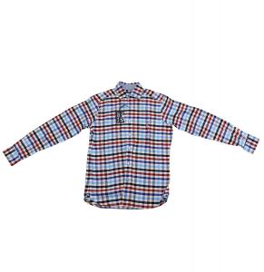 Мужская фланелевая рубашка Yarn Dye красного/белого/синего цвета Psycho Bunny