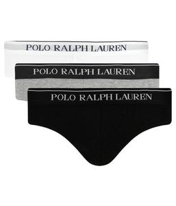 Трусы мужские Polo Ralph Lauren с хлопком 3 шт, черный