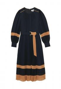 Платье Reiss REGULAR FIT , Navy Camel/Blue