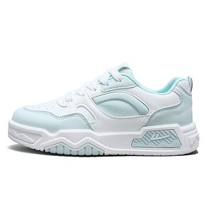 WARRIOR Женские дышащие легкие низкие повседневные туфли устойчивые к истиранию белый светло-зеленый, цвет White Light Green