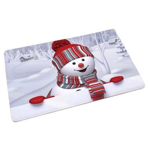 Напольный ковер, нескользящий водопоглощающий коврик с милым принтом снеговика, напольный ковер для гостиной, копия для входной двери-E Stuttg, мультиколор