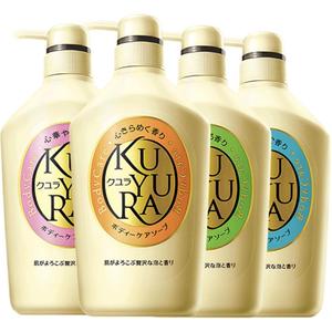 Набор для ухода за кожей в душе с успокаивающим и ароматическим эффектом, 2 бутылки/4 бутылки KUYURA