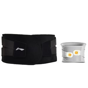 Бандаж для спины polyester, nylon фитнес, бег взрослые защитный LINING, черный