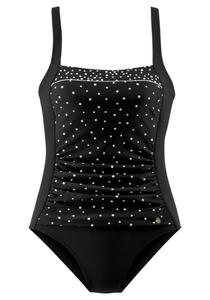 Купальник-футболка LASCANA, черный