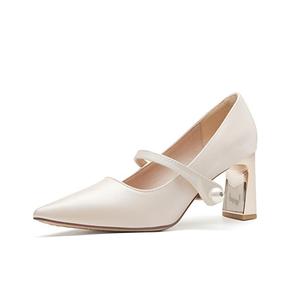 TATAYA Женские туфли на высоком каблуке абрикосового цвета, цвет Apricot