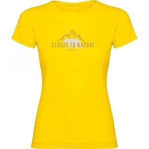 Футболка с коротким рукавом Kruskis Closer To Nature, желтый