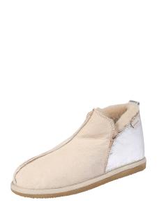 Домашние тапочки Shepherd, бежевый/серебристый