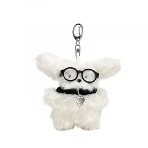 Плюшевый кулон с щенком высотой 10 см OLOEY, Heart Puppy