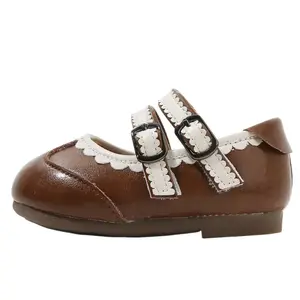 Дышащая обувь для младенцев и малышей MAIBUXIONG, коричневый