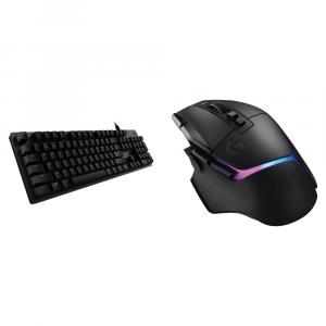 Игровой комплект Logitech G G512 LIGHTSYNC с механической клавиатурой и беспроводной мышью G502 X Plus LIGHTSPEED