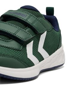 Детские кроссовки "Turbo Run 1.0 Jr" зеленого цвета Hummel