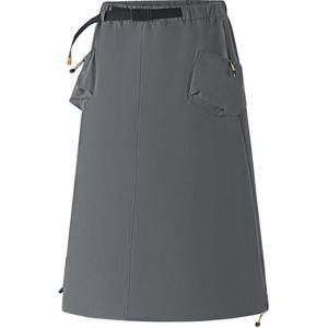 Повседневная длинная юбка Women's Volcanic Gray/04YJ Skechers, серый