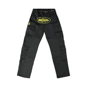 Брюки Corteiz Yella Guerillaz Cargos, Black/Yellow