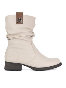 Ботильоны на плоской подошве Rieker, бежевый