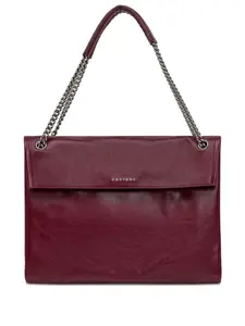 Сумка на плечо Midi Venus Gotham из кожи с цепочным ремешком Orciani, красный