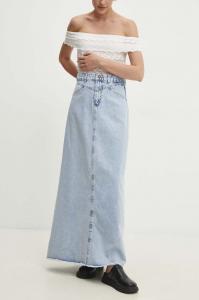 Джинсовая юбка Answear Lab, синий