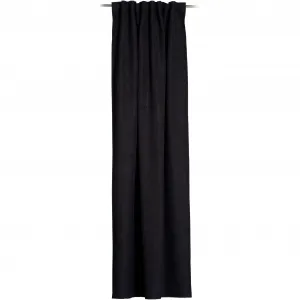 Штора Gözze «Gigolo - петлевая штора с многофункциональной лентой», (1 шт.), ВxШ: 245x140, плотная штора, антрацит