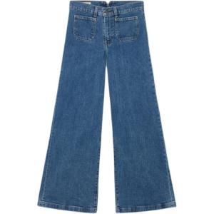 Levis Джинсы женские среднего синего цвета