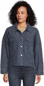 Куртка Liverpool Los Angeles Crop Easy Trucker Jacket, цвет Laser Pinhole