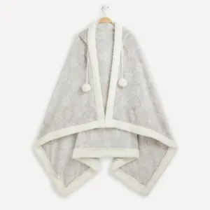 Пончо Goody Basics El Corte Inglés, серый