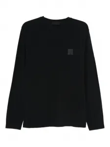 Лонгслив с нашивкой-логотипом Stone Island, синий