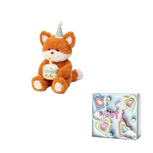 Плюшевая кукла мишка 35 см высота FKOFR