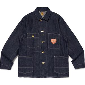 Джинсовая коллекция Куртка унисекс индиго Human Made