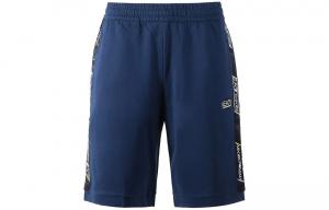 Повседневные шорты мужские темно-синие EMPORIO ARMANI, морской синий